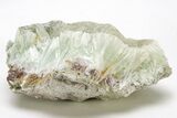 Green, Bladed Prehnite Crystals - Morocco #214962-1